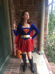 Halloween 2015. Our Super Supergirl.